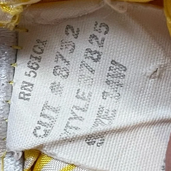 Giorgio Styled Yellow Striped Women’s Pants - Picture 6 of 7